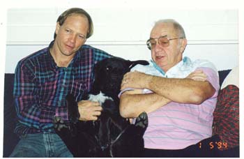 1994 05 David with Dad May 1994